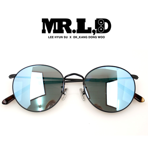 [MR.L,D]미스터리디 선글라스 M6401_ONXY-B 국내디자이너브랜드 메탈선글라스 선글라스줄 증정