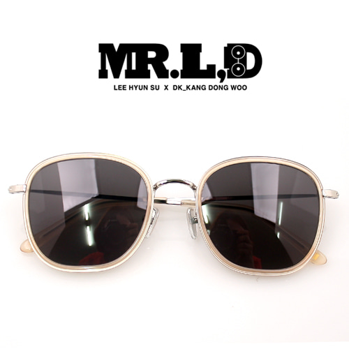 [MR.L,D]미스터리디 선글라스 M6403_SILVER-Y 국내디자이너브랜드 메탈선글라스 선글라스줄 증정
