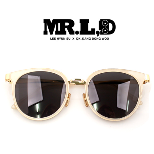 [MR.L,D]미스터리디 선글라스 M6404_MOONSTONE 국내디자이너브랜드 메탈선글라스 선글라스줄 증정