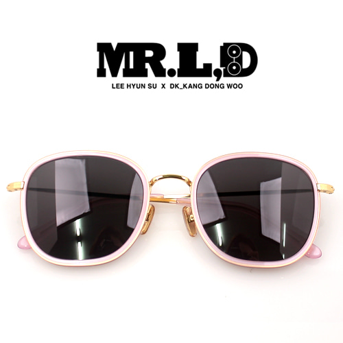 [MR.L,D]미스터리디 선글라스 M6403_GOLD-P 국내디자이너브랜드 메탈선글라스 선글라스줄 증정
