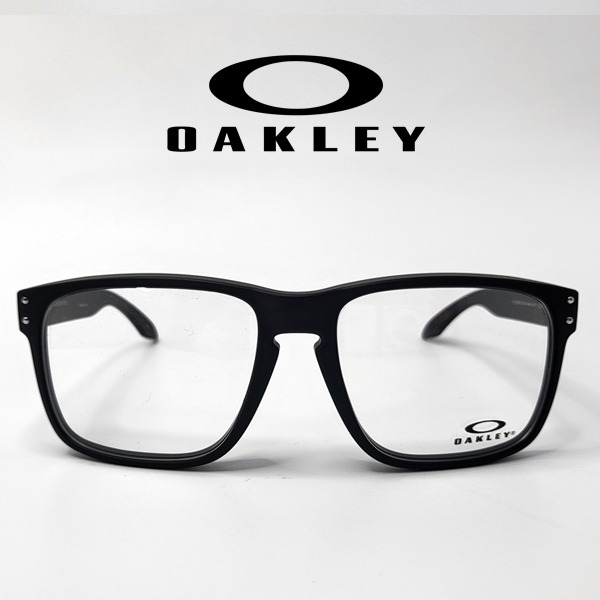 오클리 홀브룩 OX8100F-0158 (8100-01) 아시안핏 가벼운 뿔테 안경 58size